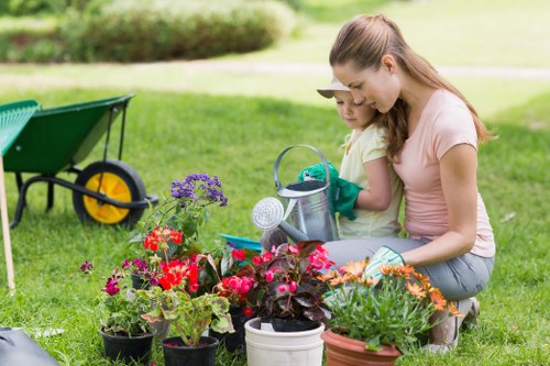 Booking and pricing terms for gardening services